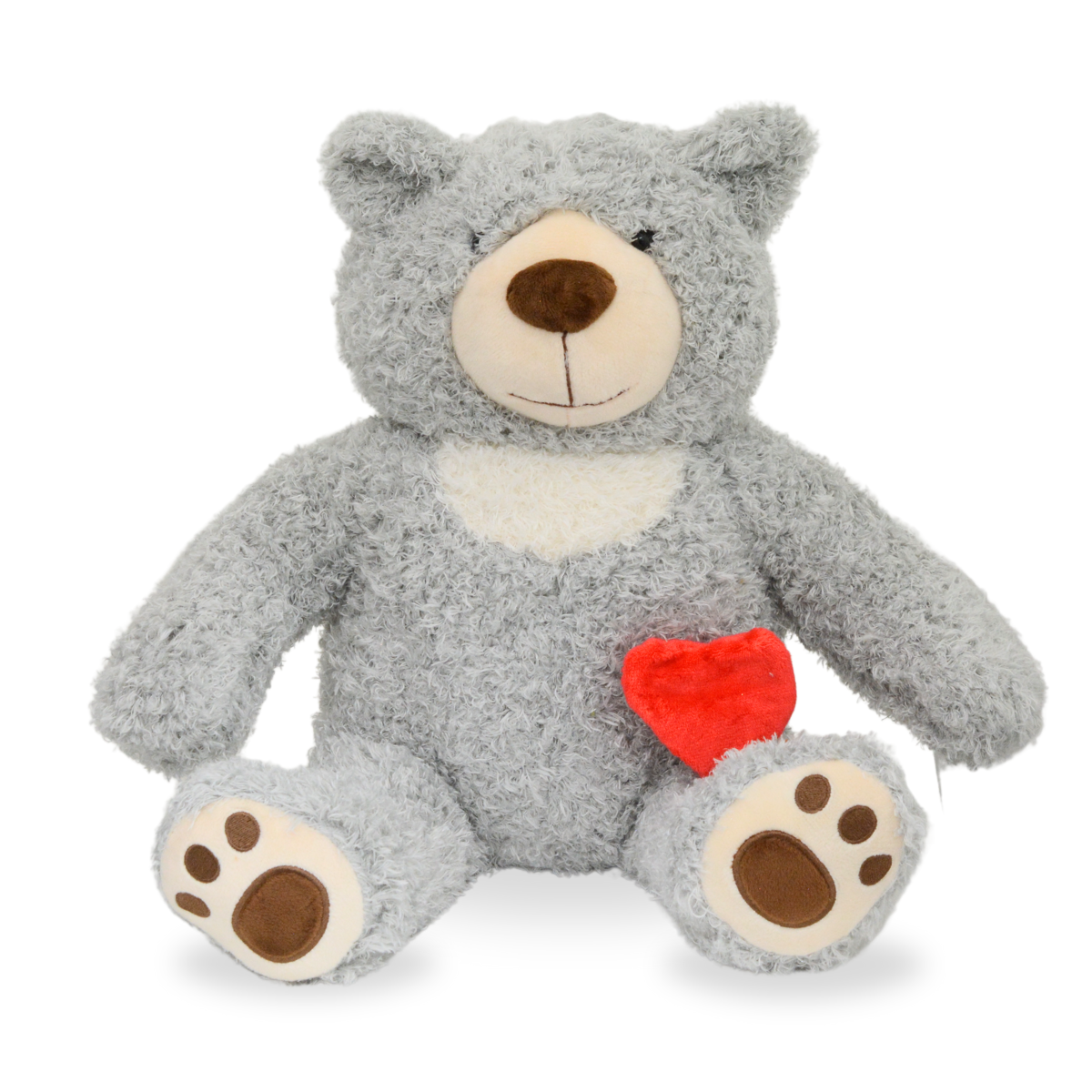 Loving Teddy Bear Gray Keepsake Urn