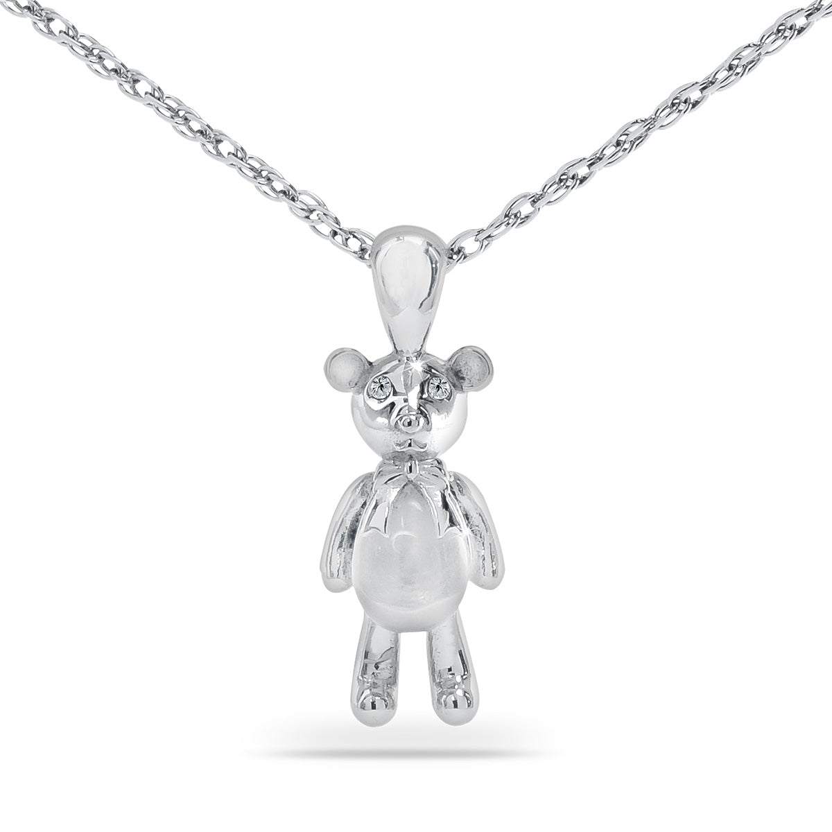 Baby Bear Steel Pendant