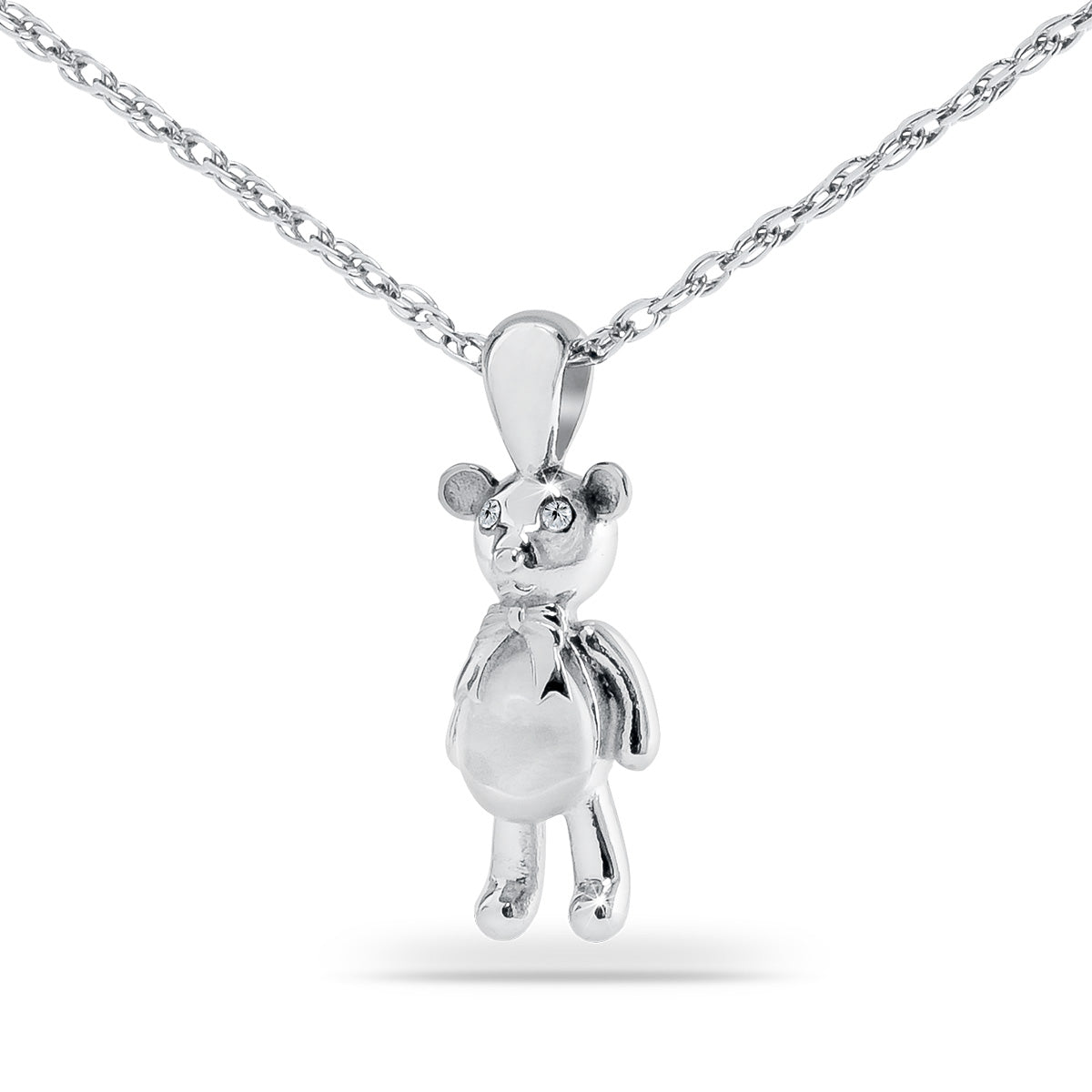 Baby Bear Steel Pendant